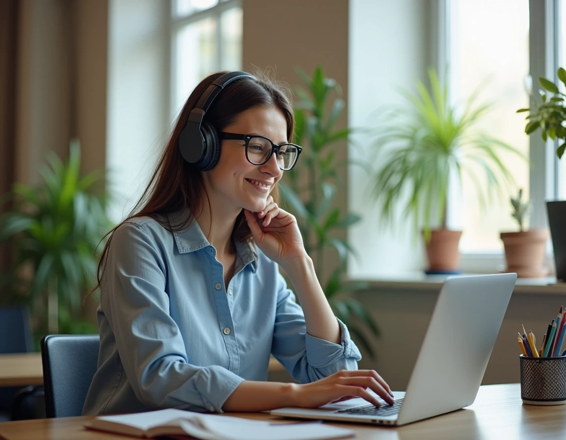 Słuchanie podcastów